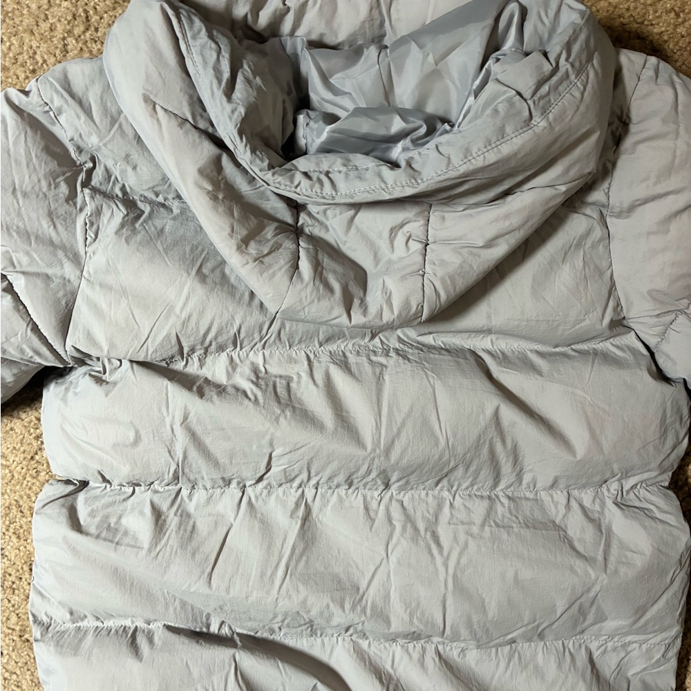 a new day Women's Long Puffer Jacket - Soft Gray - Picture 10 of 11